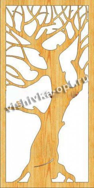 Добрый мастер деревянная заготовка для декупажа №О17801 "Панно" 21*40см (1шт) цвет:дерево