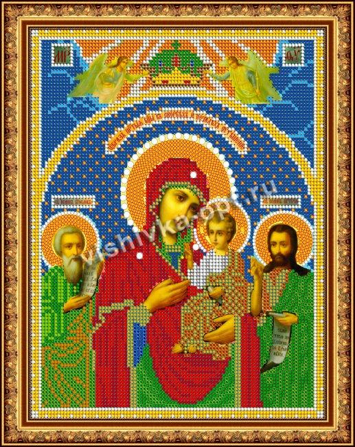«Светлица» рисунок на ткани для вышивания бисером 396 «Прс.Богородица В Скорбях и Печалях Утешения»19*24см(1шт) цвет:396