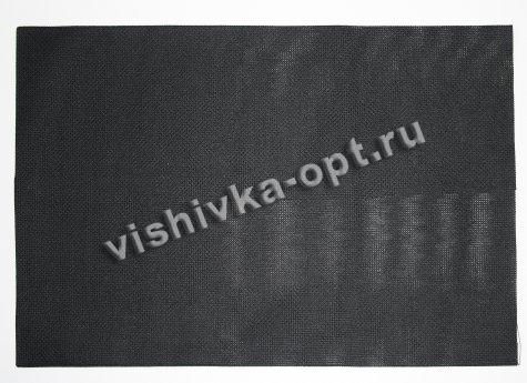 Канва ОС93/1"В" аппретир 60кл*10см (1*1,5м) цвет:черный