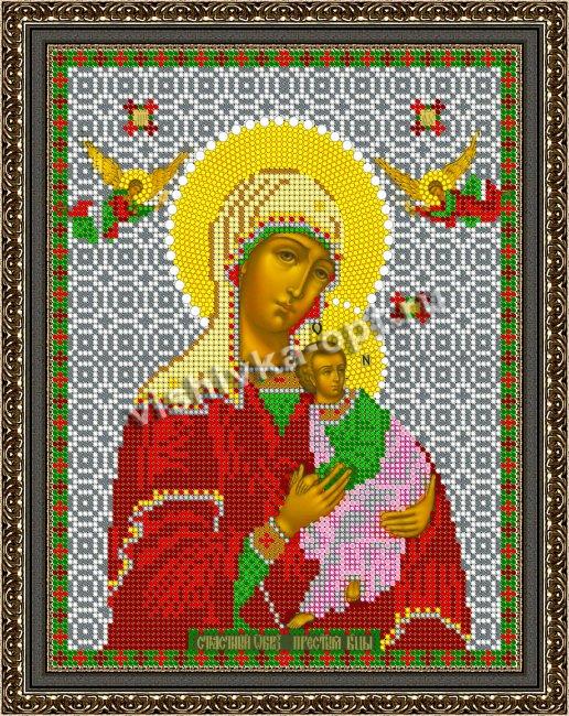 «Светлица» рисунок на ткани для вышивания бисером 325 «Страстный образ Пресвятой Богородицы» 19*24см (1шт) цвет:325
