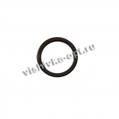 Кольцо пластик BG 8709 d 1,0/1,3см (100шт) цвет:075-черный