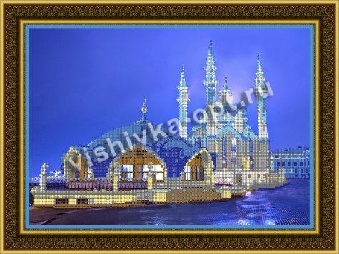 «Светлица» набор для вышивания бисером №384 «Мечеть» бисер Чехия 38*30см (1шт) цвет:384