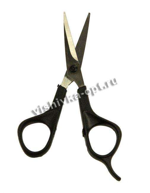 Ножницы парикмахерские с усилителем короткие Н-082 155мм (1шт) цвет:нерж.сталь