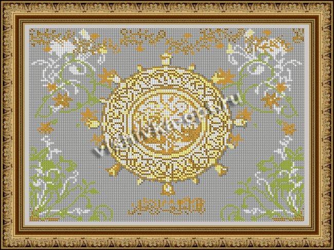«Светлица» набор для вышивания бисером №414П «Ислам» бисер Чехия 30*24см (1шт) цвет:414П