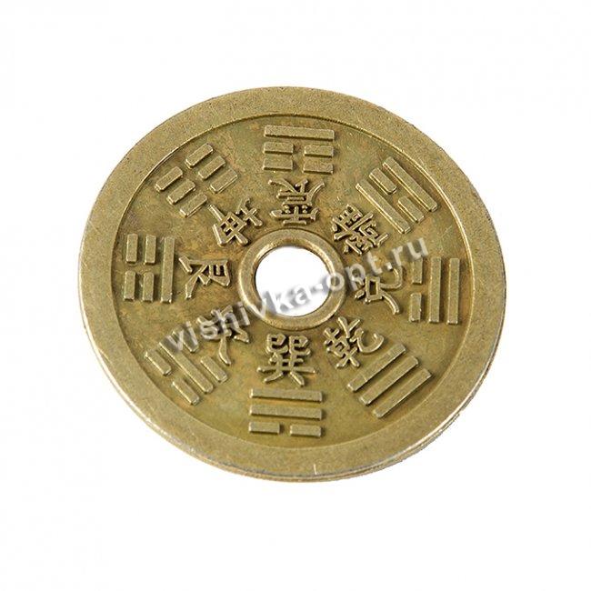 Монета металл FS11677 "Гороскоп" d54мм (100шт) цвет:оксид