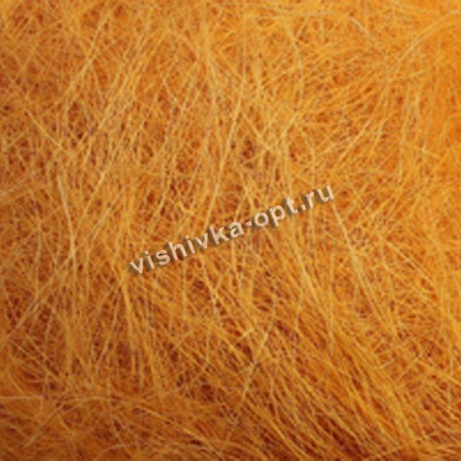 Сизаль - натуральное волокно (100гр) цвет:А025-т.желтый