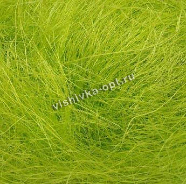 Сизаль - натуральное волокно (1кг) цвет:А018-салатовый
