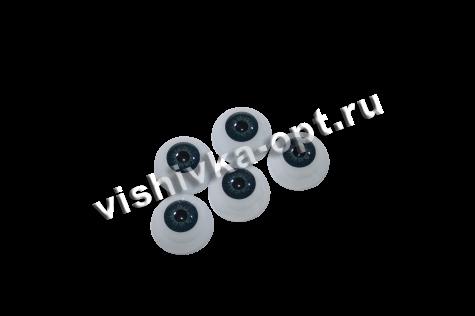 Глаза  R-20 акриловые d 20мм (10шт) цвет:индиго