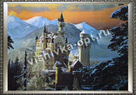 Картина 5D «Замок» 38*28см (1шт) цвет:14176