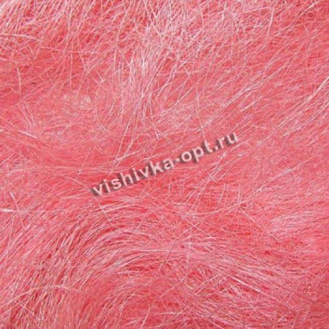 Сизаль - натуральное волокно (1кг) цвет:А023-розовый