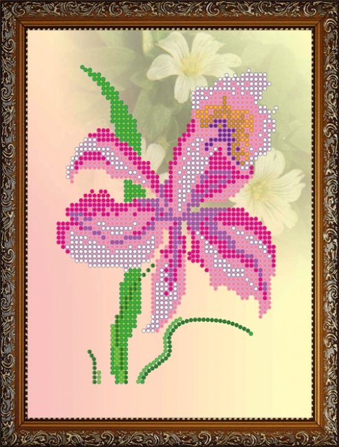 «Диамант» набор со стразами ДД-042 «Аромат цветов» 16,4*22,8см (1шт) цвет:ДД-042