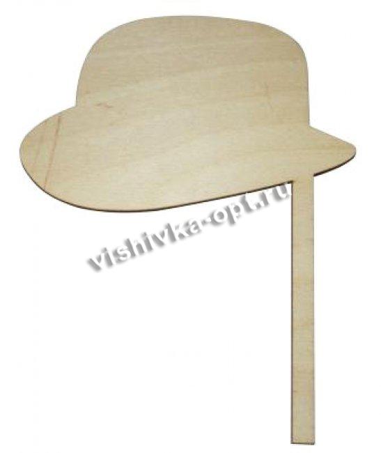 Добрый мастер деревянная заготовка для декупажа №14814 "Шляпа" 14*18см (1шт) цвет:дерево