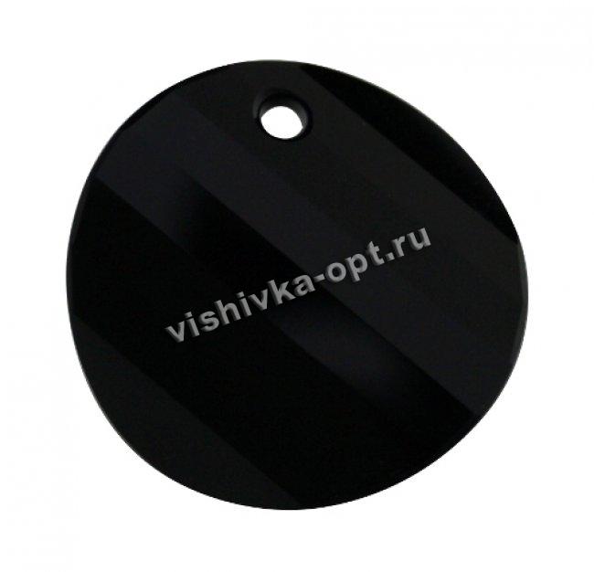 Кулон 6621 28мм Color (1шт) цвет:280 Jet