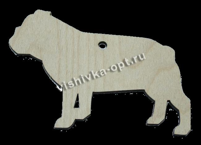 Добрый мастер деревянная заготовка для декупажа №16135 "Собака" 10*6,5см (1шт) цвет:дерево