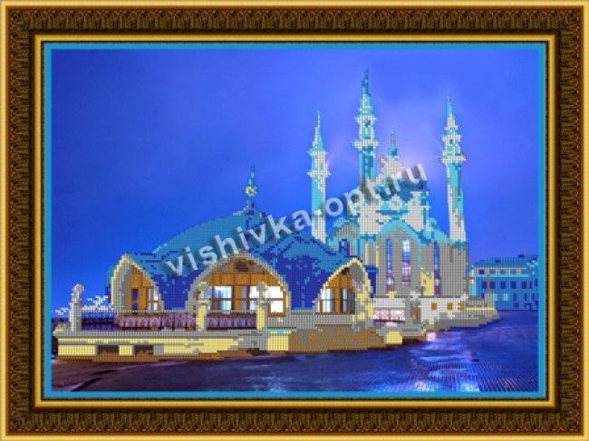 «Диамант» набор со стразами в подарочной картонной упаковке ДК-384 «Мечеть» 48*38см (1шт) цвет:ДК-384