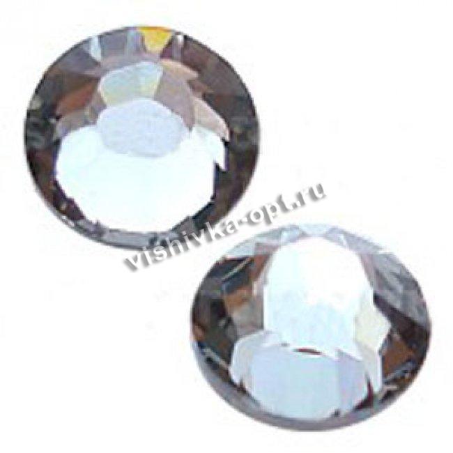 Стразы 2038 SS10 Silver-Foiled Hotfix (10шт) цвет:215-Black Diamond