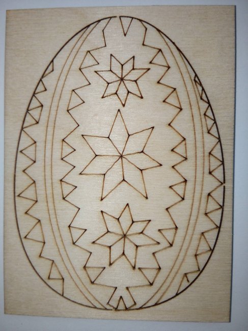 Добрый мастер деревянная заготовка для декупажа №16587 "Яйцо" 8,7*6,3см (1шт) цвет:дерево