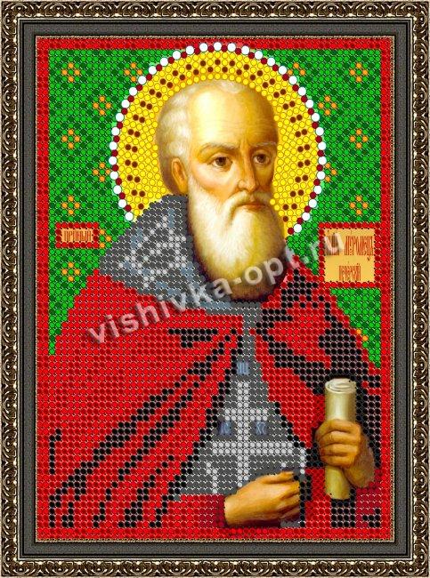 «Светлица» рисунок на ткани для вышивания бисером 769М «Св.Илья» 12*16см (1шт) цвет:769М