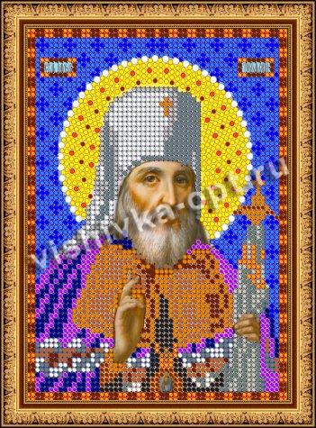«Светлица» рисунок на ткани для вышивания бисером 757М «Св. Павел Тобольский» 12*16см (1шт) цвет:757М
