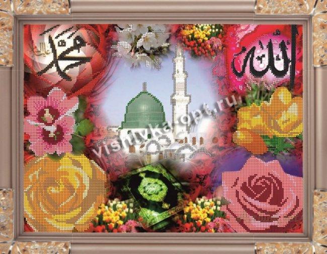 «Светлица» рисунок на ткани для вышивания бисером К-063 «Коран» 37,8*28,6см (1шт) цвет:К-063